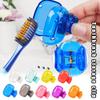 1Pack Travel Toothbrush Head Covers Toothbrush Protector Cap Brush Pod Case Protective Portable Plastic Clip for Household Travel, Bathroom, Business, Camping, School view 2