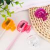 1Pack Travel Toothbrush Head Covers Toothbrush Protector Cap Brush Pod Case Protective Portable Plastic Clip for Household Travel, Bathroom, Business, Camping, School view 3