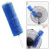 2PC Fan Cleaner for Box Fan Soft Bristles Bendable Fan Cleaner Brush Cobweb Corner Brush Reusable Dirt Remover for Stand Fan Air Conditioning Home Car Vents Curtain Box Fan Shutters Grey view 2