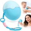 KYHDIYA Sunscreen Applicator for Kids, Adults & Families - BPA Free & Refillable, Travel & Ourdoor Sunblock Buddy Brush Set with Protective Caps, Sun Lotion Applicator Sun Cream Brush (Blue) view 1