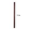 100 Pcs Individually Packaged Black Plastic Extra Long Flexible Disposable Drinking Straws,Coffee Stirrers.Disposable Plastic Drink Stirrer Sticks Safety Two-hole coffee straw (7inch) view 2