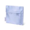 DGAZ Silk Sanitary Napkin Storage Bag, Period Bag for Teen Aged Girls, Portable Period Bag for Panty Liners/Menstrual Cup/Small TamponsMini Makeup Bag for Purse(Celeste) view 1