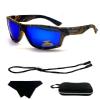 SydeStyle Polarized Bifocal Sunglasses Reading Glasses for Men Women Sports Wrap Camouflage Hunting Forest Outdoor Camo (Blue, 3.0, x) view 2