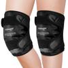NEWGO Ice Pack for Knee Injuries Reusable, Knee Ice Pack Wrap Around Entire Knees for Replacement Surgery Recovery, Gel Cold Pack Wrap for Meniscus Tear, ACL, Swelling Pain Relief - 2 Pack Black view 1