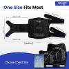 NEWGO Ice Pack for Knee Injuries Reusable, Knee Ice Pack Wrap Around Entire Knees for Replacement Surgery Recovery, Gel Cold Pack Wrap for Meniscus Tear, ACL, Swelling Pain Relief - 2 Pack Black view 4