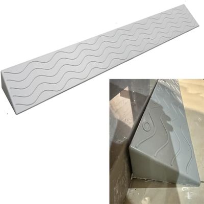 1-6cm Rise Kerb Ramp for Indoor/Outdoor, Threshold Ramps for Doorway, Sweeping Robot, Portable Curb Ramp Scooter Wheelchair Ramps for Entry (Color : G, Size : 100x7x1.5cm)
