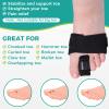 lefeke Toe Splint for Broken Toe Support, Toes Brace for Men and Women, Fracture Toes Protector for Second Toe to Pinky view 2