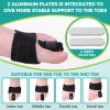 lefeke Toe Splint for Broken Toe Support, Toes Brace for Men and Women, Fracture Toes Protector for Second Toe to Pinky view 3