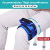 ENLUNTRA Thigh Lifter Strap (2 Pack)Leg Lifter Strap for Limited MobilityPull Up Assistance BeltMovement - Transfer Device for Limited Mobility, Knee Recovery - for Elderly, Senior & Disabled view 4