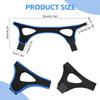 2PCS Veralabs Airflow Jaw Strap, Anti Snoring Devices, Anti Snoring Chin Strap, Adjustable Breathable Chin Strap for Men Women Sleeping, Simple and Effective Stop Snoring Solution with Blindfold view 2