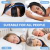 2PCS Veralabs Airflow Jaw Strap, Anti Snoring Devices, Anti Snoring Chin Strap, Adjustable Breathable Chin Strap for Men Women Sleeping, Simple and Effective Stop Snoring Solution with Blindfold view 4