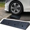 Rubber Threshold Ramp for Driveway Curb Entryway Doorways, 1cm 2cm 3cm 4cm 5cm 6cm 7cm Rise Wheelchair Ramp Non-Slip Threshold Transition Ramp Portable (Size : 100x15x5cm) view 1