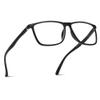 2SeeLife Durable Large TR-90 Reading Glasses for Men  Medium-Wide Fit, Flexible Sturdy Frame, Spring Hinges, Premium Readers, Black Matte, +2.75 view 1