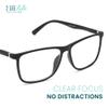 2SeeLife Durable Large TR-90 Reading Glasses for Men  Medium-Wide Fit, Flexible Sturdy Frame, Spring Hinges, Premium Readers, Black Matte, +2.75 view 2