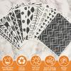 12 Pcs Swedish Washcloths, Highly Absorbent Kitchen Dish Cloths Reusable Dish Towels Non Scratch Dish Rags Soft Cotton Cleaning Cloth for Washing Cleaning Scrubbing Kitchen Dishes Bathroom (12 Pcs) view 4
