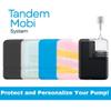 Tandem Mobi Protective Gel Skin Cover | Soft Silicone Case Fits Snug Around Mobi Insulin Pump to Protect Against Scratches and Drops | Tandem Diabetes Care (Black) view 3