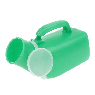 sxvbdway Male Urinal 1200 ML Male Urinal with Lid Spill Proof Urine Bottle Urinals for Men Plastic Men Elderly Urinal Pee Urinal Bottle Portable Urine Bottle Green