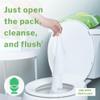 McKesson Flushable* Adult Wet Wipes XL  96 Wipes (1 Pack of 96)  Aloe & Vitamin E, Plant-Based Cleansing Wipes, Unscented, Extra Large view 3