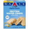 Atkins Lemon Wafer Crisps, Protein Snack, 10g Protein, 4g Net Carbs, 1g Sugar, 5g Fiber, 5 Count view 1