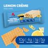 Atkins Lemon Wafer Crisps, Protein Snack, 10g Protein, 4g Net Carbs, 1g Sugar, 5g Fiber, 5 Count view 3
