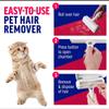 Roller Pet Hair Remover and Reusable Lint Roller - Cat and Dog Hair Remover for Furniture, Couch, Carpet, Clothing and Bedding - Portable, Multi-Surface Fur Removal Tool view 3