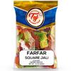 TAJ Square Jali Farfar Fryums (Wheat Pellet Tube), 400g view 1