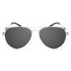 COTIA Reader Sunglasses for Men Classic Reading Glasses Outdoor Full Lenses Magnifying Eyewear Non Bifocal (silver, 1.75, x) view 2