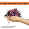 Bobobag - 1LB Halloween Crinkle Cut Paper Shred Filler Recyclable Gift Wrap confetti Raffia Grass Shred Paper for Gift Wrapping Basket Filling Box Filling Party Decor (Black/Orange/Purple) view 3