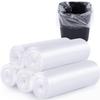 100 Count 8 Gallon Trash Bags Clear Medium Garbage Bags 1.1 mil Strong, Leakage-Free,Unscented 30 Liter Thick for Bathroom, Office, Kitchen Waste Basket Trash Can (Clear, 8 Gallon-100 Count) view 1