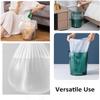 100 Count 8 Gallon Trash Bags Clear Medium Garbage Bags 1.1 mil Strong, Leakage-Free,Unscented 30 Liter Thick for Bathroom, Office, Kitchen Waste Basket Trash Can (Clear, 8 Gallon-100 Count) view 3