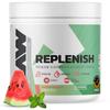 RAW Replenish, Premium Electrolytes Powder Recovery Formula, Watermelon Mojito (60 Servings) - Flavored Electrolyte Drink Mix Supplement for Hydration, Replenishment, Endurance & Performance Workouts view 1