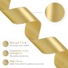 Sagaat Champagne Gold Ribbon 1-1/2 Inch 50 Yards, Solid Satin Ribbon for Flower Bouquet, Crafts, Gift Wrapping, Bridal Invitations, Hair, Festival and Party Decorations view 3