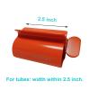 XYKEEY Toothpaste Squeezer Tube Squeezer - Toothpaste Squeezer Roller Tube Squeezer Tool, Rolling Tooth Pastetooth Paste Squeeze Dispenser Tube Wringer, 1 Pack (Orange) view 3