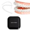 Comfort Cover for Braces, Lip Protector Mouth Guard Lip Cushion Teeth Shield Bumper for Brackets, Aligner, Dental Wax Alternative, Hard and Rigid Clip, in Portable Storage Case with Mirror view 1