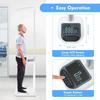 440 lbs 110V Ultrasonic Height, Weight and Fat Analyser, Ultrasonic Height and Weight Scale with LED Display and Voice Guidance for Easy Access to Health Information view 4
