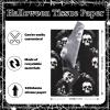 100 Sheets Halloween Tissue Paper for Gift Bags Black White Skull Raven Printed Tissue Paper Spooky Decorative Tissue for Gift Wrapping for Halloween Party DIY Craft, 13.7 x 19.6 Inch view 2