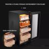 Constant Temperature and Humidity Humidor Cigar Humidor Cabinet Cedar Wood Shelf Cigar Storage Cabinet Electronic Cigar Cabinet view 2