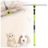 RRRYYYZZ Magic Broom Sweeper, with 51 Long Handle Silicone Broom, Floor Squeegee for Tile Floor for Concrete Floor,Bathroom Tile view 1