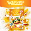 Happles Freeze Dried Apples with Mango Fruit Powder  100% Natural, No Added Sugar, Healthy Low Calorie Apple Crisps Snack for Adults & Kids, Gluten Free, No Artificial Flavours (10 Pack) view 3