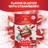 Happles Freeze Dried Apples with Strawberry Fruit Powder  100% Natural, No Added Sugar, Healthy Low Calorie Apple Crisps Snack for Adults & Kids, Gluten Free, No Artificial Flavours (10 Pack) view 4