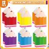 12Pcs Welcome Back to School Pencil Gift Favors Bags First Day of School Candy Boxes with Handle Pencil Goodie Treat Bag for Teacher Appreciation Kindergarten Graduation Birthday Party Supplies view 2
