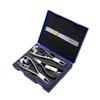 LGRFUXIN Blue,Eyeglass Repair Kit, Professional Eye Glass Repairing Tools Kit for Rimless Glasses Frame Repair Tools to Adjust Glasses Arms Frame Eyeglasses Assemble view 1