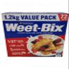 Aussie Made Weet-Bix 97% Wholegrain (1.2kg VALUE PACK 72 BIX) By Sanitarium Health Food Company Australia. Low in Sugar. Goodness and Energy! view 1