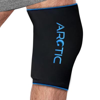 Cold Therapy Compression Ice Sleeve, Knee Ice Pack Wrap for Injuries, Elbow, Quad & Hamstring Relief, Flexible & Reusable Cold Wrap Recovery for Meniscus, ACL, MCL, Ice & Heat Therapy (X-Large)