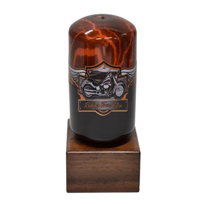 Motorcycle Riding Free Theme Urn/Vault (Keepsake)