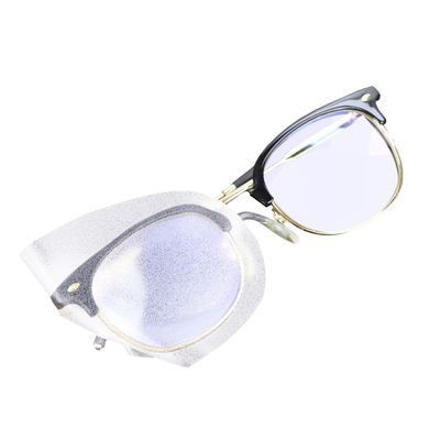 10 Pack Glasses Translucent Eye Patch for Glasses Vision Patching for Lazy Eye Amblyopia Strabismus After Eye Surgery Recovery Translucent Glasses Cover