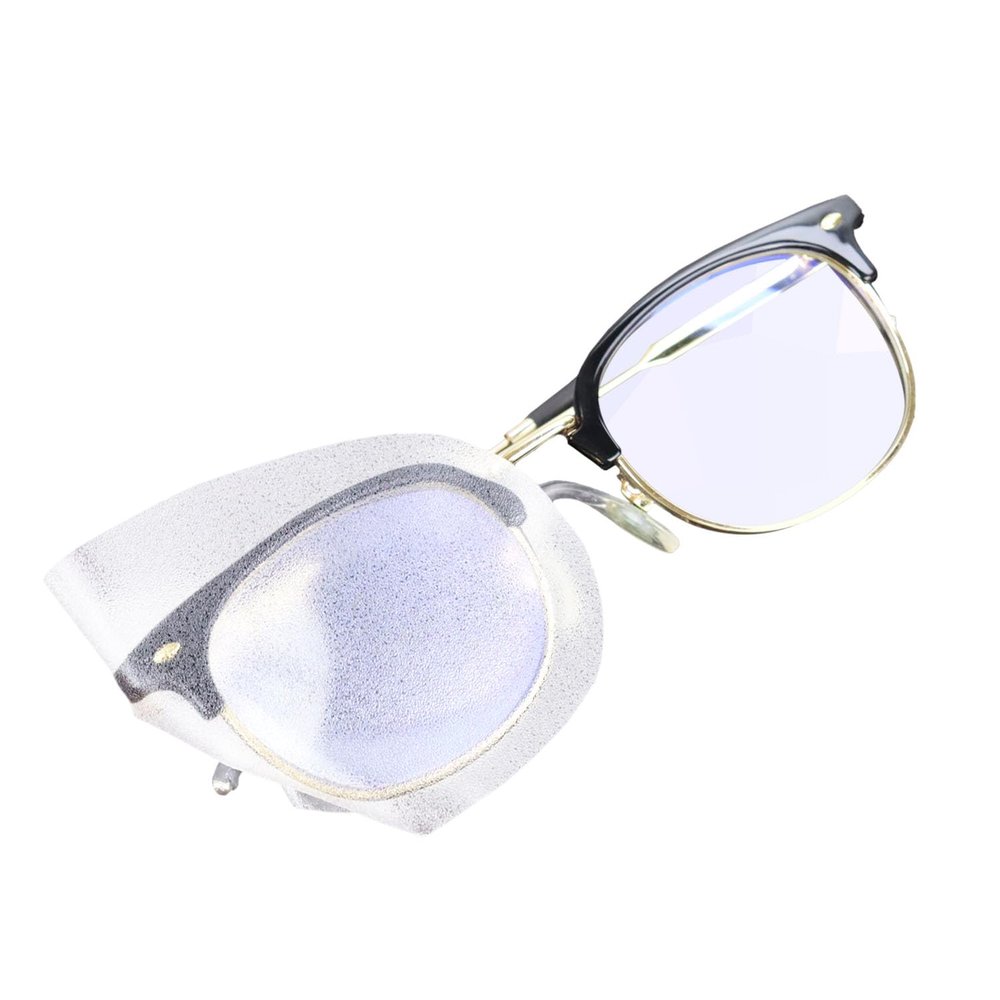 10 Pack Glasses Translucent Eye Patch for Glasses Vision Patching for Lazy Eye Amblyopia Strabismus After Eye Surgery Recovery Translucent Glasses Cover