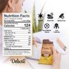 Deluxe & Bla Bla Stuffed Rice Cakes - Whole Grain Chocolate Rice Cake,Gluten Free,Low Calorie,(Alfajor) Kosher Certified - Lemon Filled Rice Cakes coated with Dark Chocolate, 28g Each (6 Pack) view 2