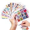 383Pcs Pill Organizer Medicine Labels, Pre-Cut Medicine Stickers Travel Daily Pill Container Labels with 34 Sheets Pill Box Lables Pill Organizer Stickers of Brands+4 Sheets Blank Stickers(351+32PCS) view 1