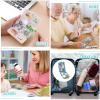 383Pcs Pill Organizer Medicine Labels, Pre-Cut Medicine Stickers Travel Daily Pill Container Labels with 34 Sheets Pill Box Lables Pill Organizer Stickers of Brands+4 Sheets Blank Stickers(351+32PCS) view 4